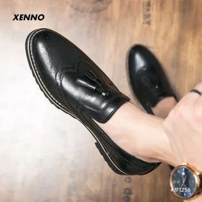 Genuine Leather Trendy British Formal Shoes